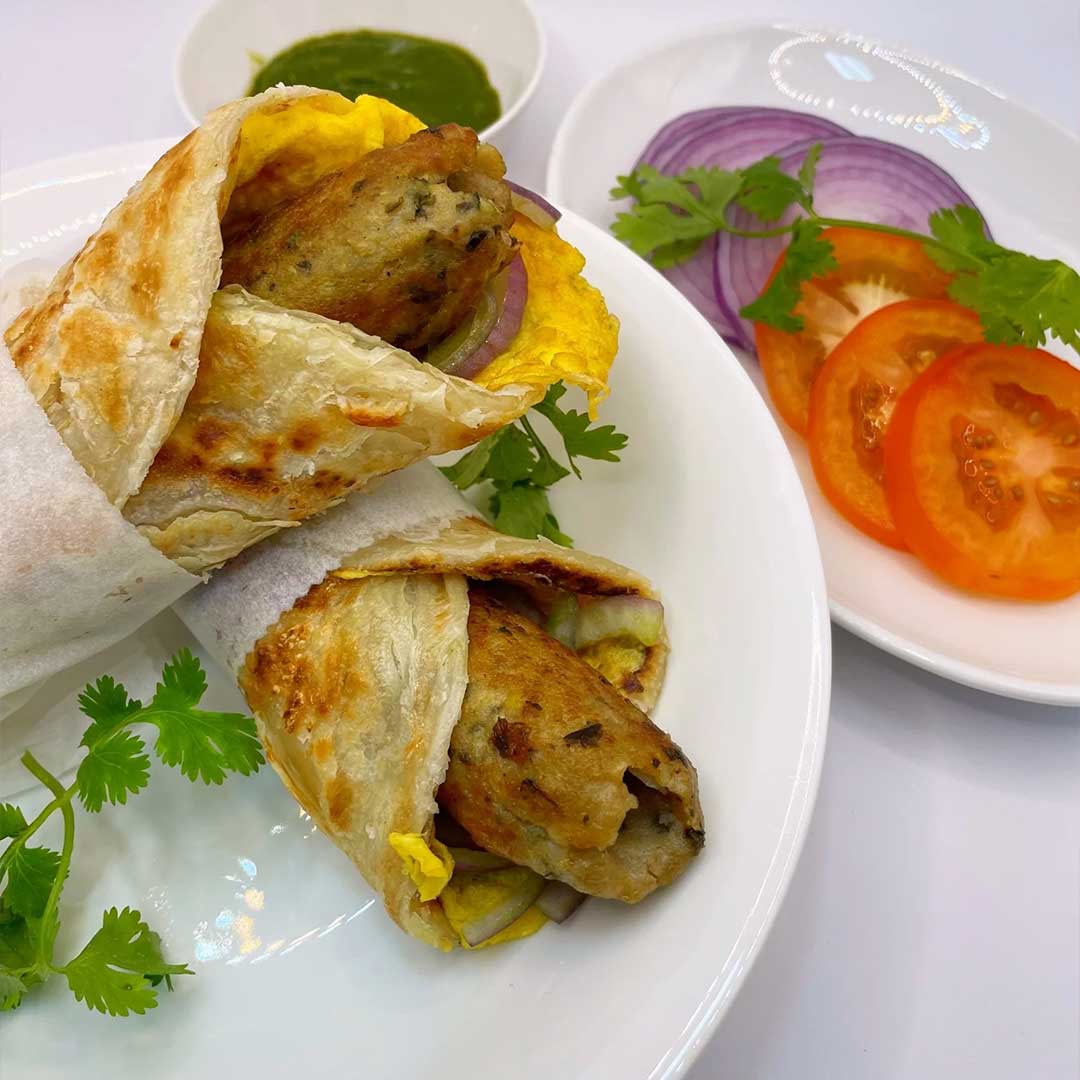 SEEKH KEBAB KATHI ROLL – The Kebabsmith
