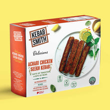 Load image into Gallery viewer, Achari Chicken Seekh Kebab