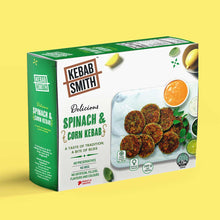 Load image into Gallery viewer, Spinach & Corn Kebabs