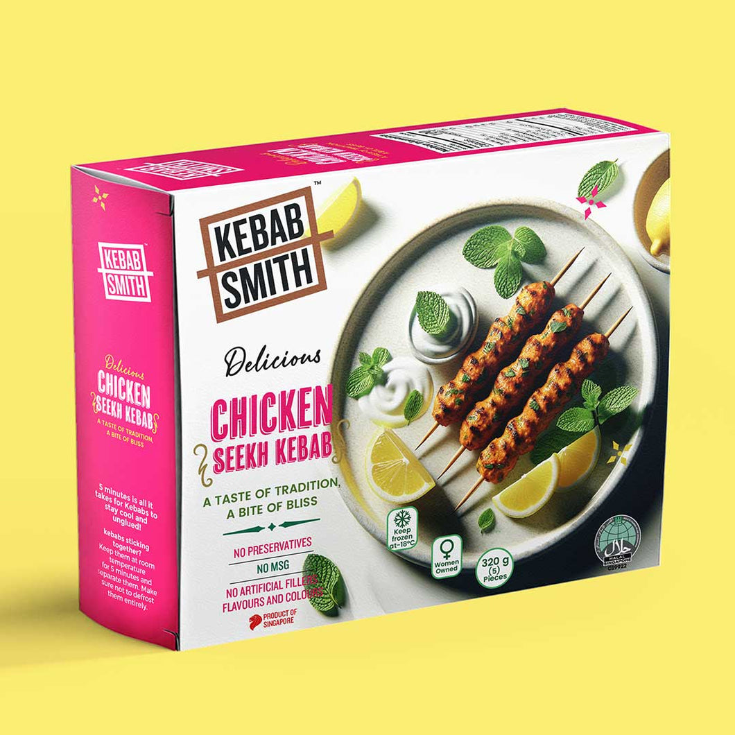 Chicken Seekh Kebab-Double pack 630g