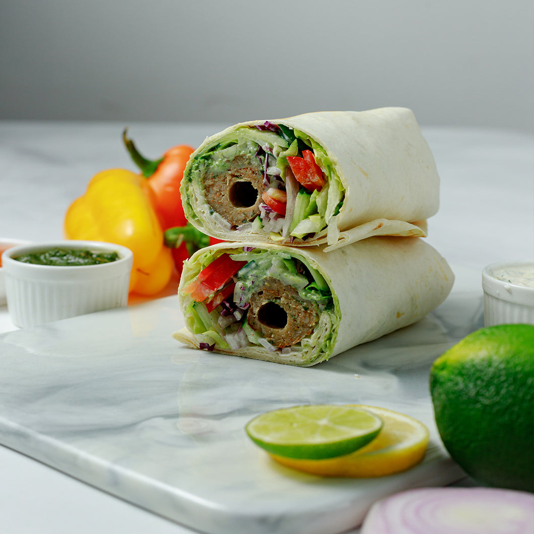 Mutton  Seekh Kebab Wrap-chilled